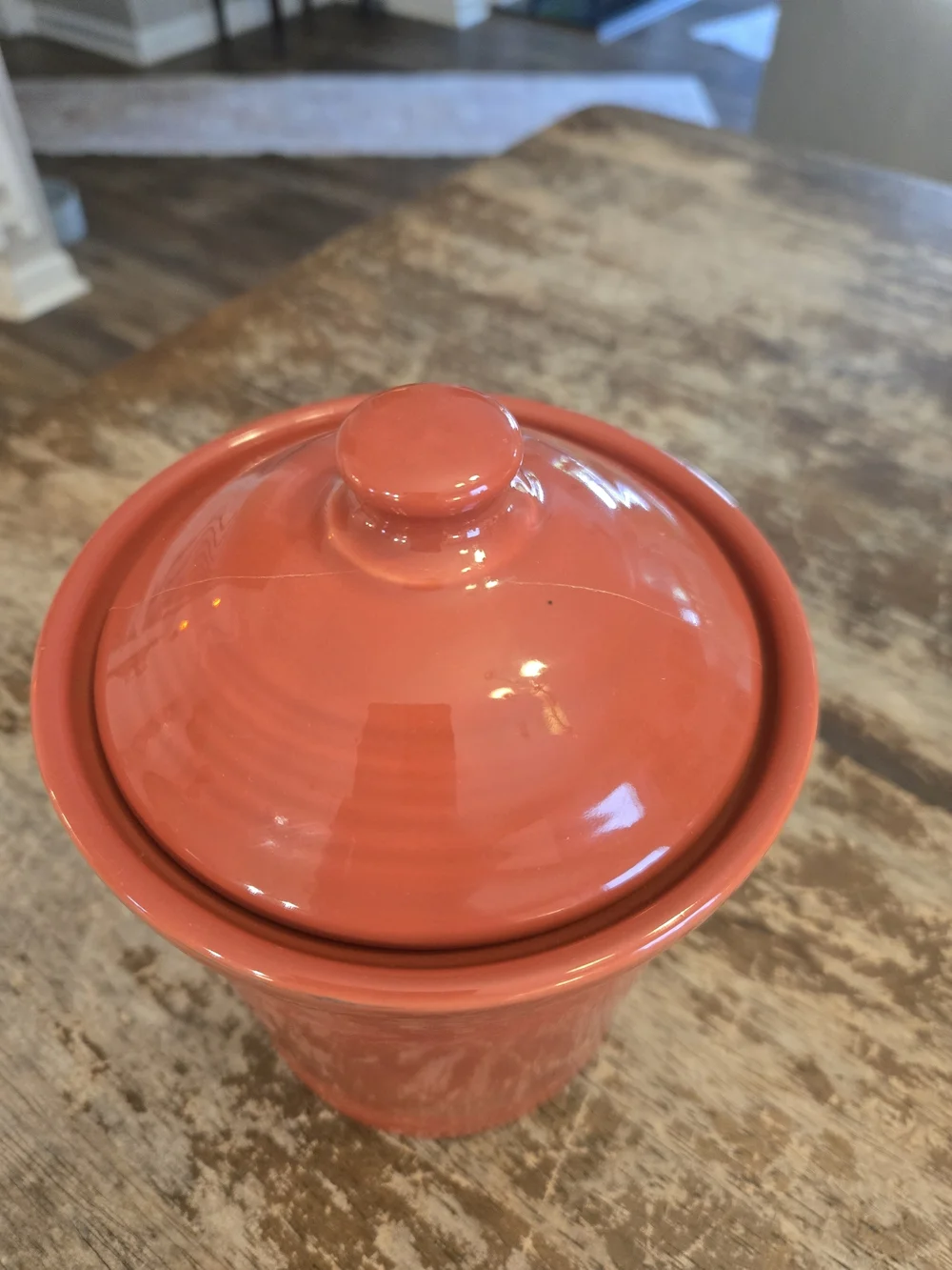 Fiesta 1 qt. Ceramic Storage Canister with Lid